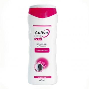ACTIVE LIFE Sprchovací Gél pre Ženy “Absolutná sviežosť” (250 ml)