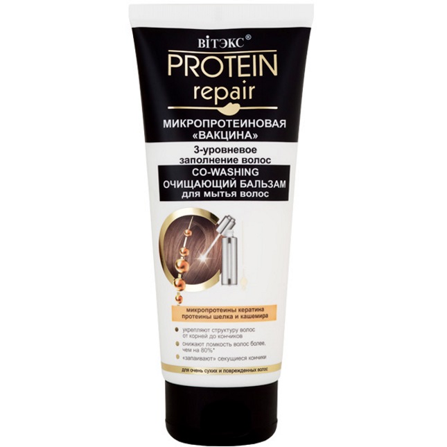 PROTEIN REPAIR CO-WASHING Umývací Balzam Extrémne Suché a Zničené Vlasy (200ml)