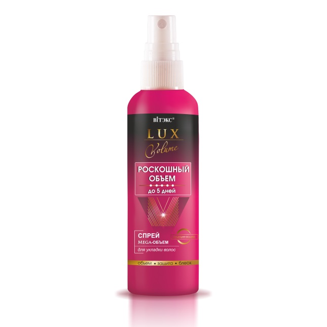 LUX VOLUME Sprej Mega Objem na Úpravu Vlasov (145ml)
