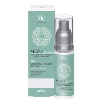 MEZO Mezokrém Nočný 40+ INTENZÍVNE OMLADENIE (50ml)