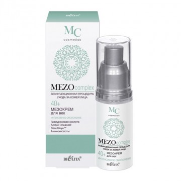 MEZO Mezokrém na Očné Okolie 40+ INTENZÍVNE OMLADENIE (30ml)