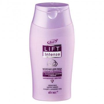 LIFT INTENSE Pleťové Mliečko s Kyselinou Hyalurónovou a Zázvorom Čistenie a Hydr