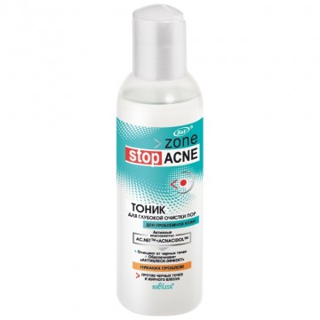 STOP ACNE Tonik na Hĺbové Čistenie Pórov na Problematickú Pokožku (150ml)
