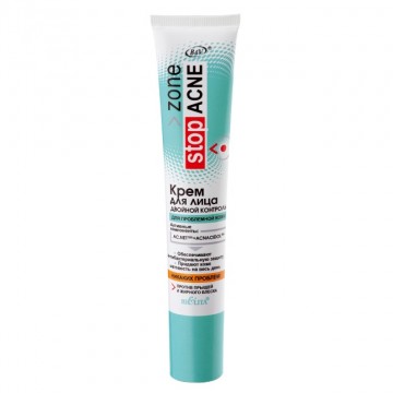 STOP ACNE Krém na Tvár - Dvojitá Kontrola na Problematickú Pokožku (20ml)