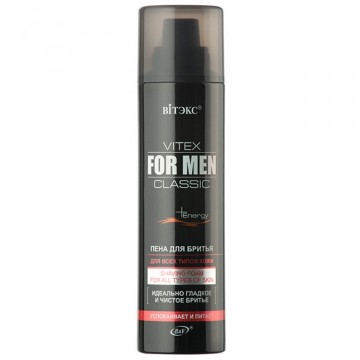 FOR MEN CLASSIC Pena na Holenie pre Všetky Typy Pleti (250ml)