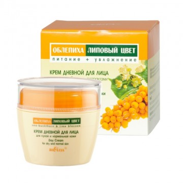 RAKYTNÍK, LIPOVÝ KVET Denný Krém na Suchú a Normálnu Pokožku (50ml)