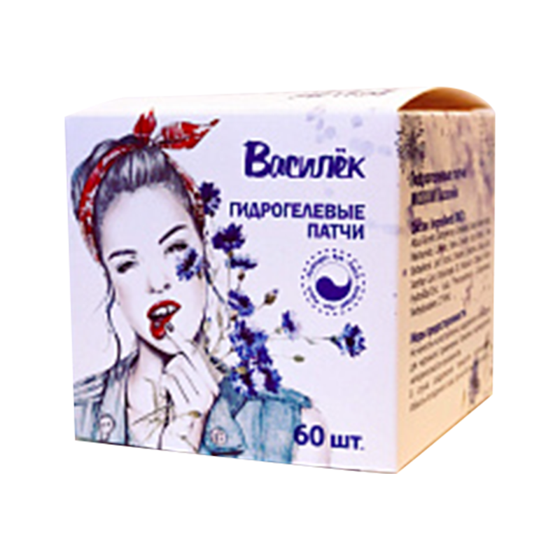 MODUM Hydrogélové náplasti pod očí - Chrpa 60ks